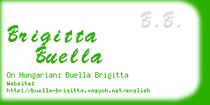 brigitta buella business card